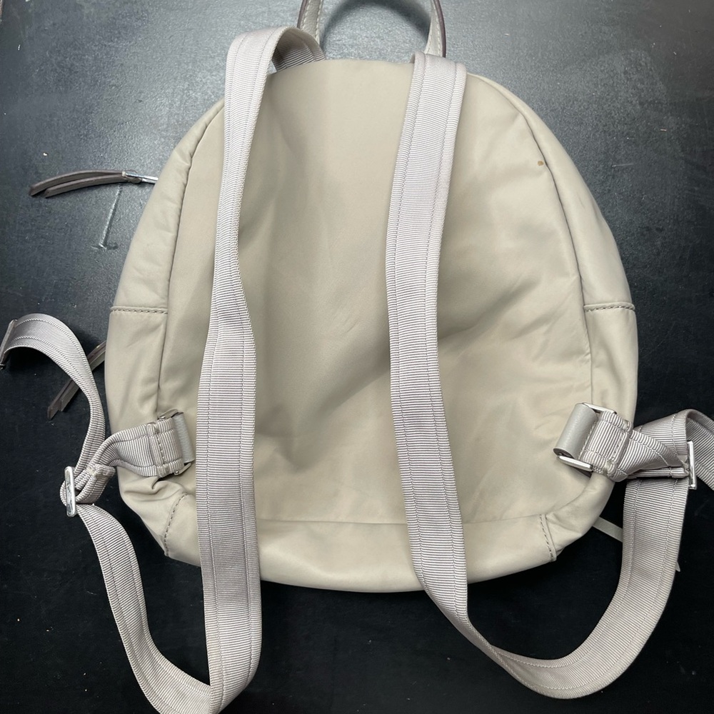 Kate Spade Light Gray Backpack - image 4